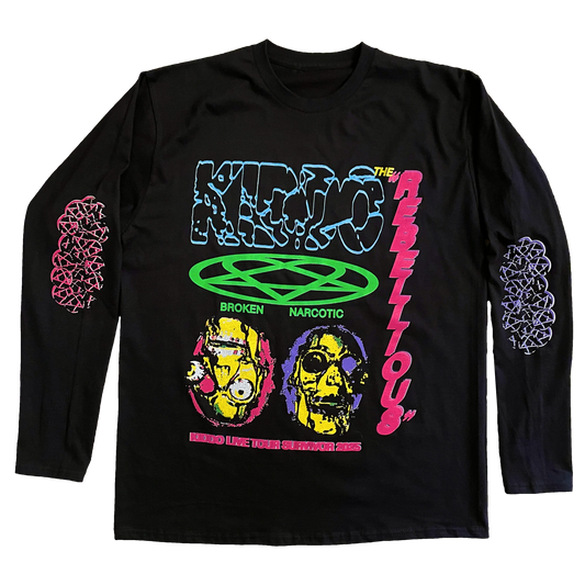 Black Broken Narcotic LongSleeve